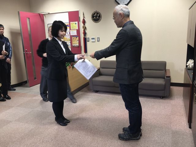 合同研究発表会表彰式のご報告 島根大学 エスチュアリー研究センター